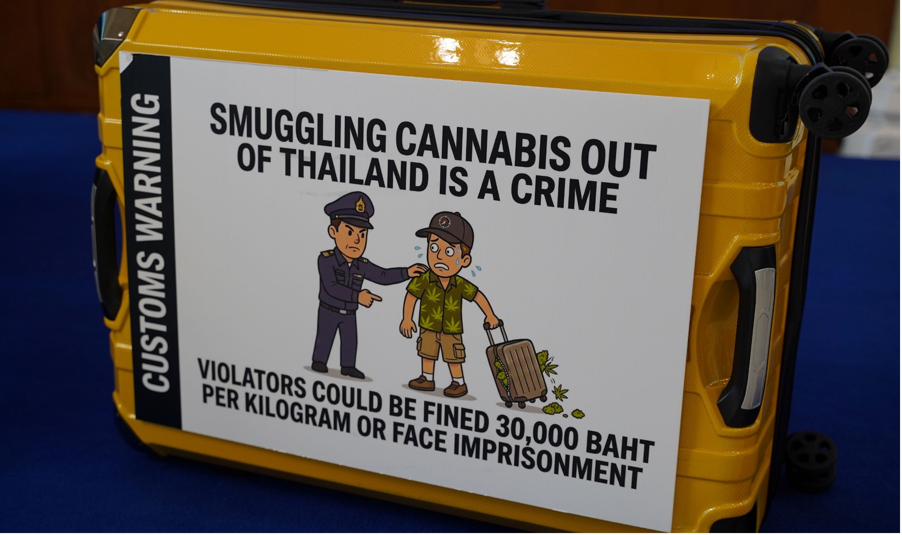 Huge new fines for Brit cannabis smugglers in Thailand or up to two years in prison