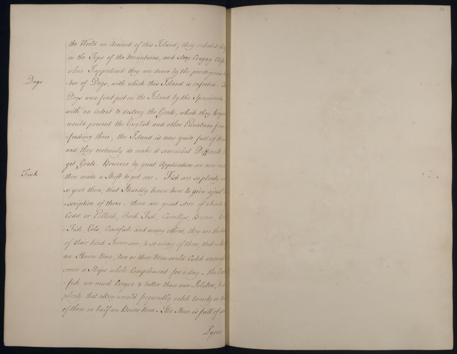 An image showing 'JOD/36; Account of Commodore George Anson's voyage round the world, 1740-1744. 1740-1744'