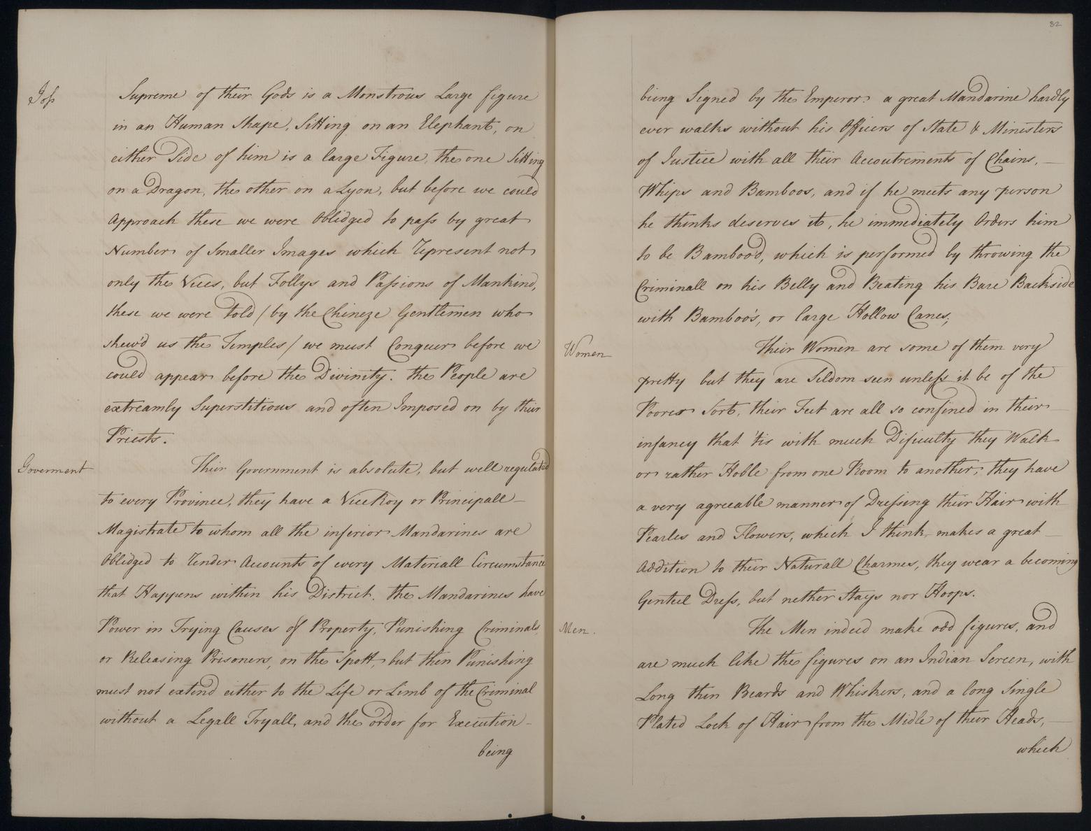 An image showing 'JOD/36; Account of Commodore George Anson's voyage round the world, 1740-1744. 1740-1744'