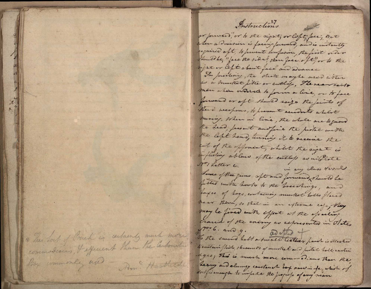 An image showing 'JOD/48; Journal of Lt William Pringle Green, HMS Conqueror chasing the French fleet 1805-1808 (scans are from NMM Library team)'