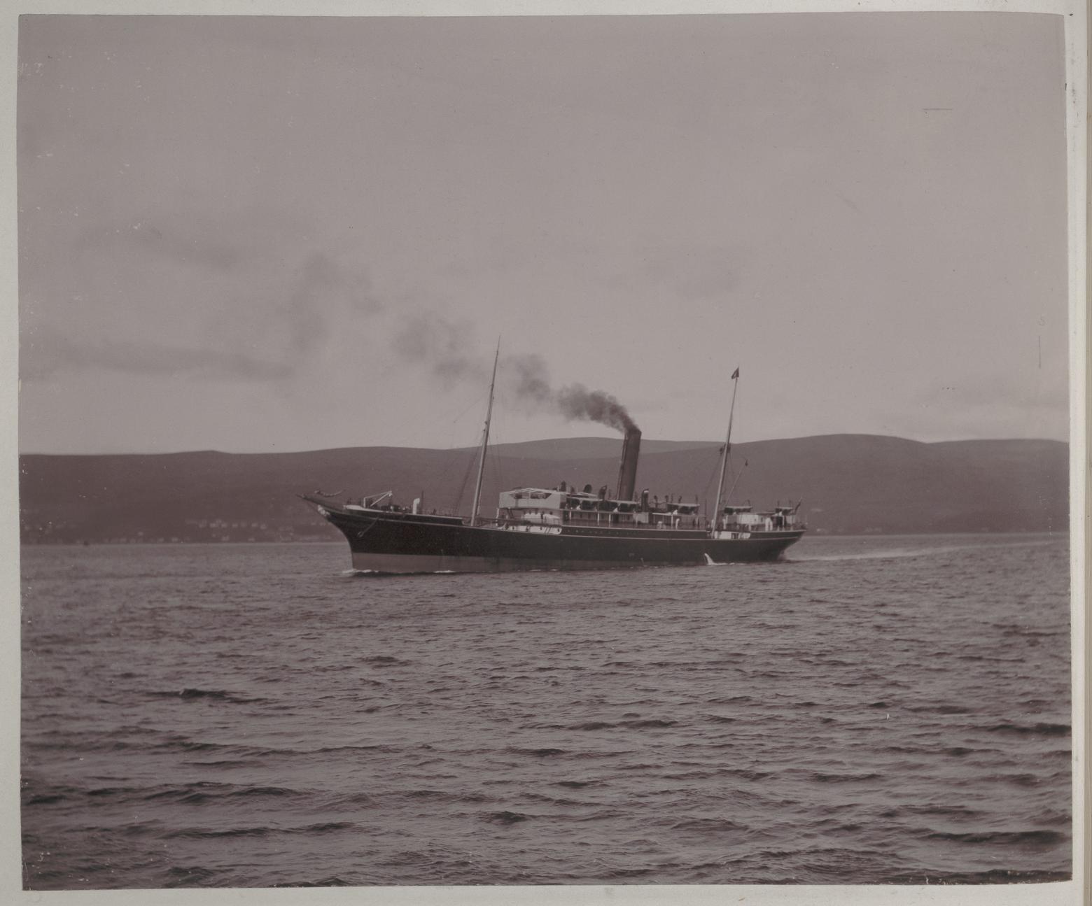 An image showing 'JOD/53; Journal of John Hamilton, passenger on the steamship AUSTRALIAN, 1896. 1897'