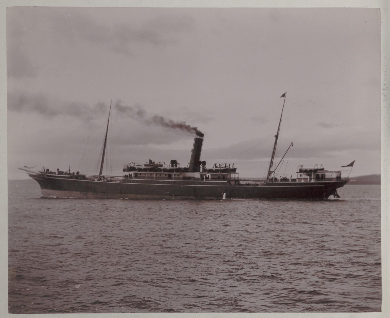 An image showing 'JOD/53; Journal of John Hamilton, passenger on the steamship AUSTRALIAN, 1896. 1897'