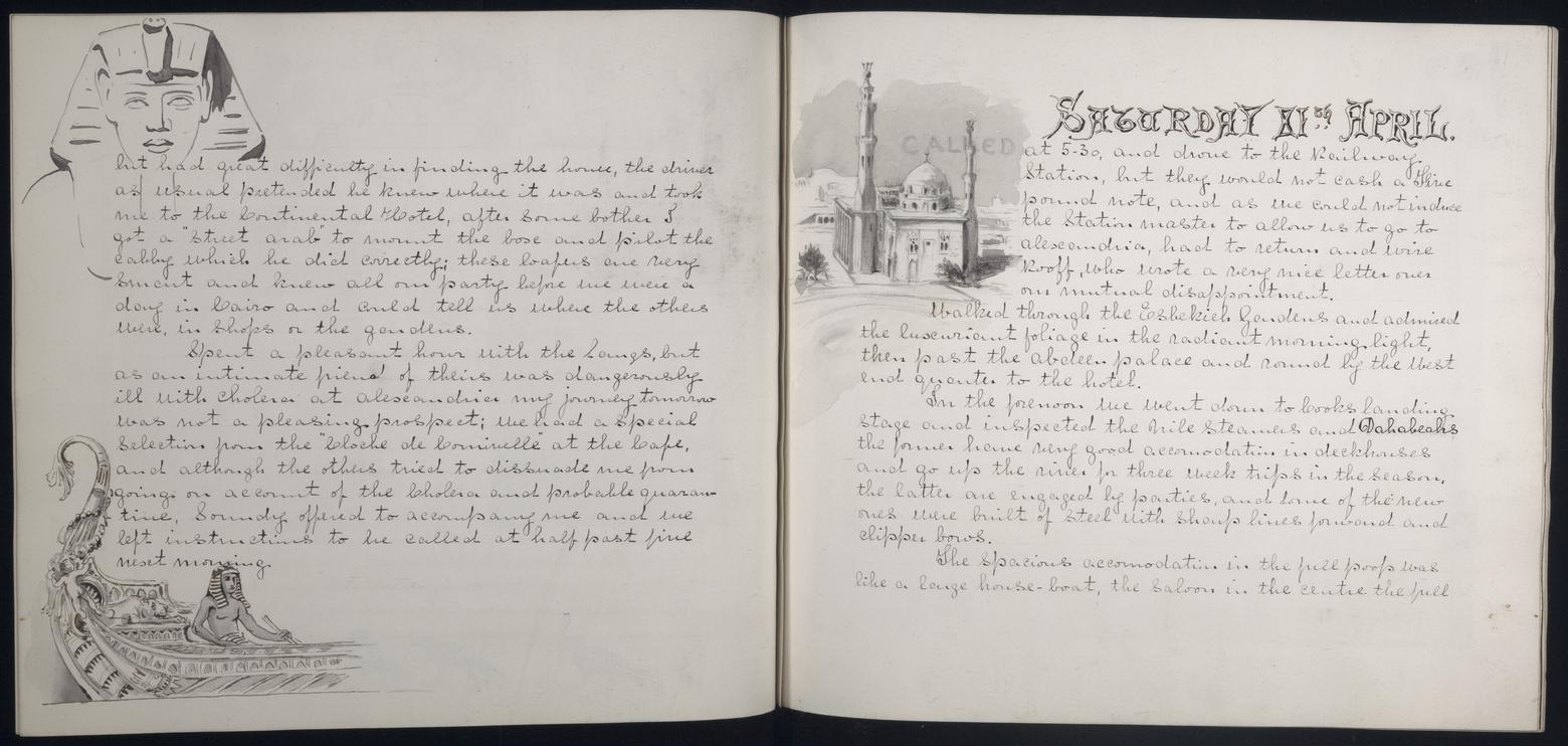 An image showing 'JOD/53; Journal of John Hamilton, passenger on the steamship AUSTRALIAN, 1896. 1897'
