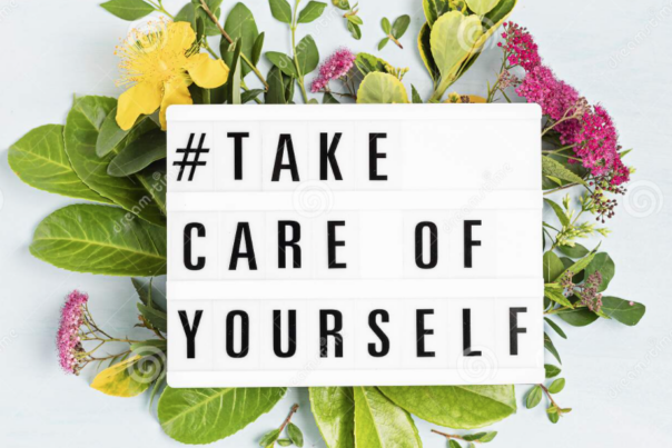 sign saying take care of yourself