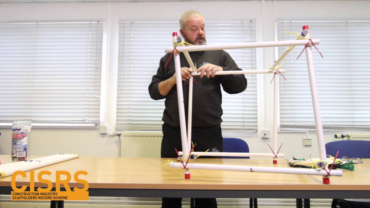 CISRS Scaffold Training "Tube Cube"