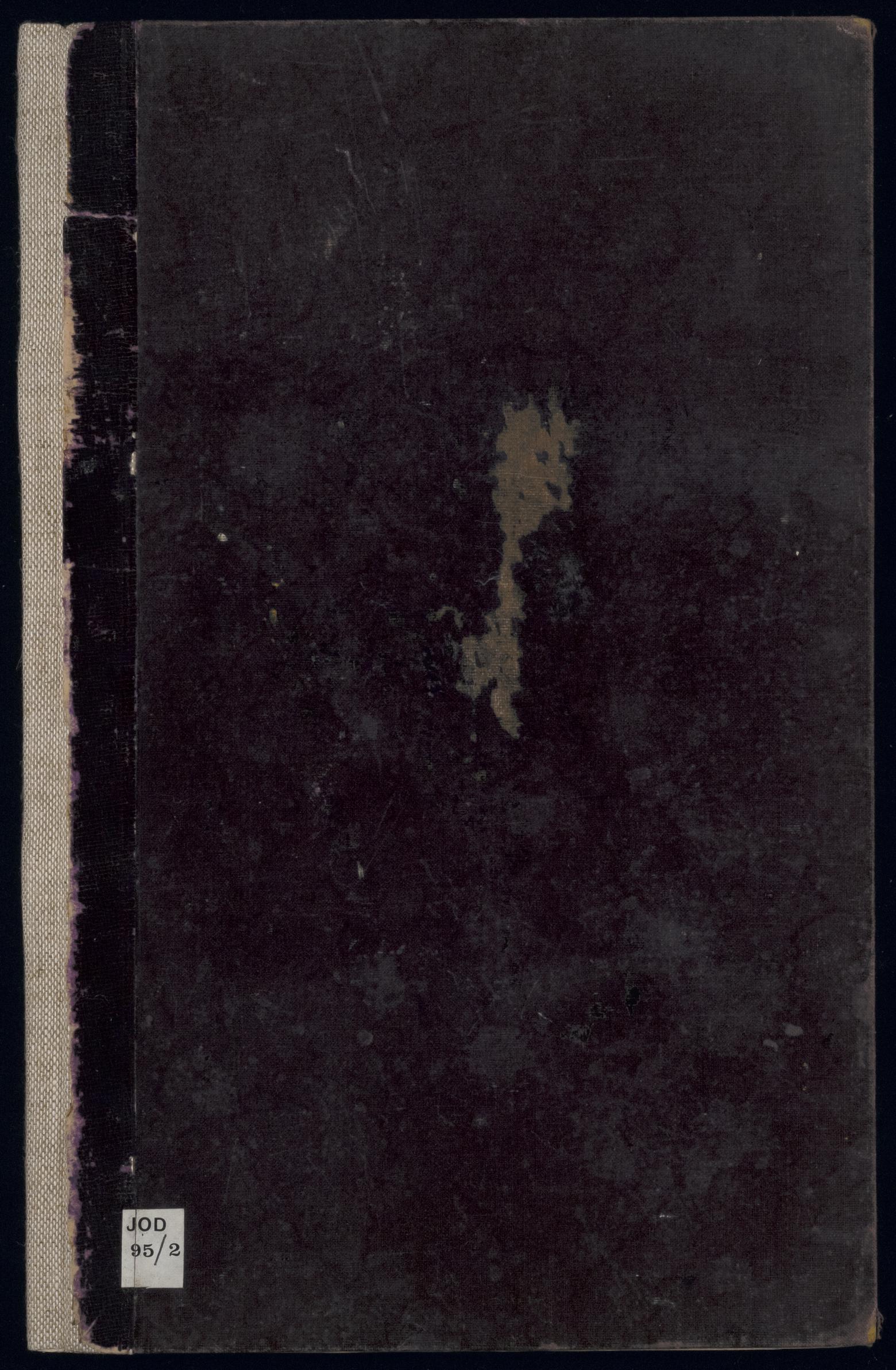 An image showing 'JOD/95; Journals and memoranda relating to Captain John Masterman, HMS IRON DUKE AND HMS BULLFROG, 1871-1888 1871-1888'