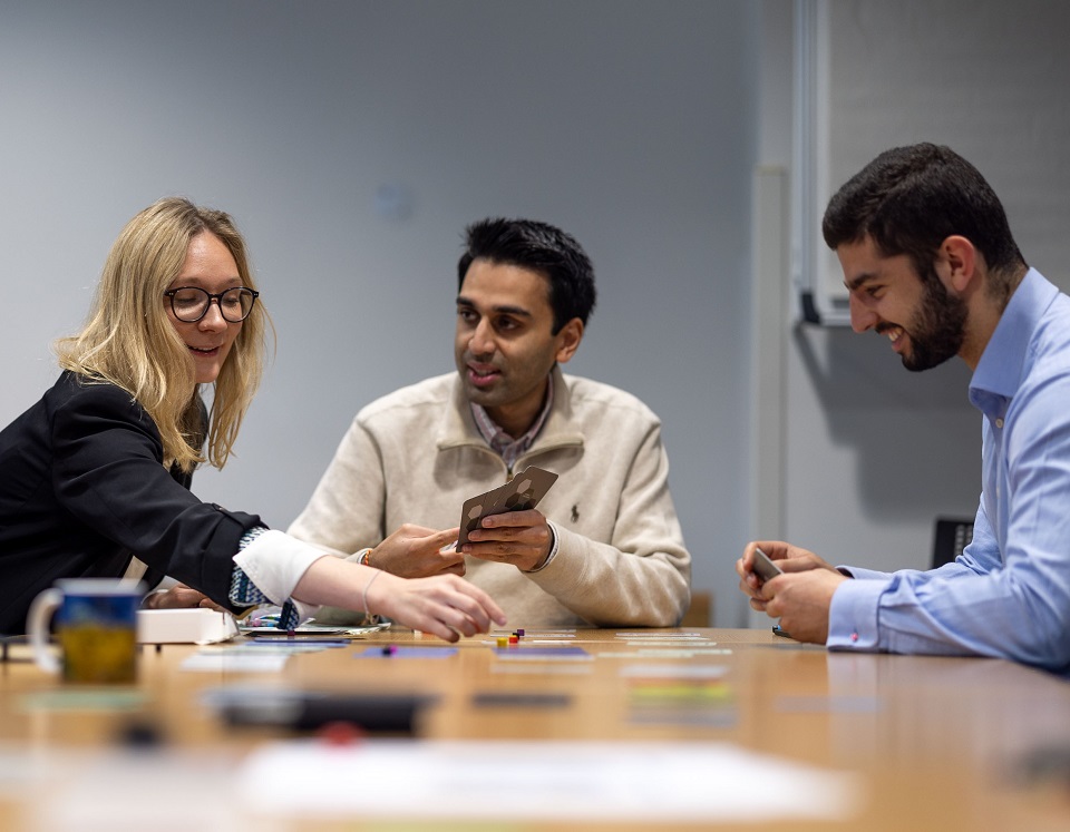 People playing a wargame