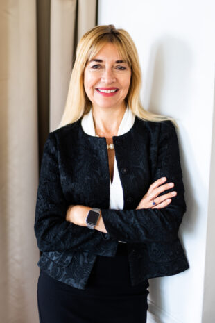 Rebecca Phillips standing