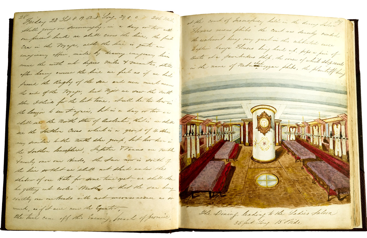 An image showing 'Log of the James Baines Alfred Withers, JOR/171'