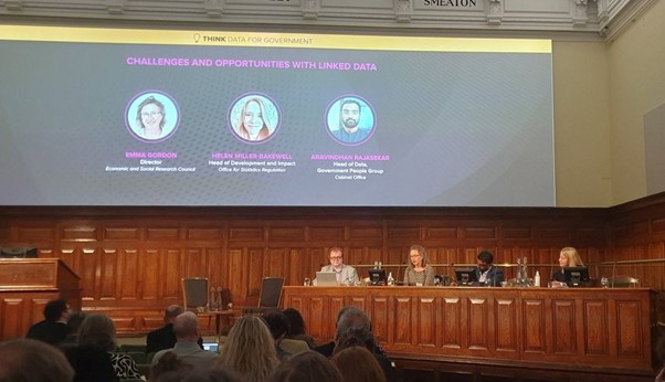 Panellists at the Think Data conference