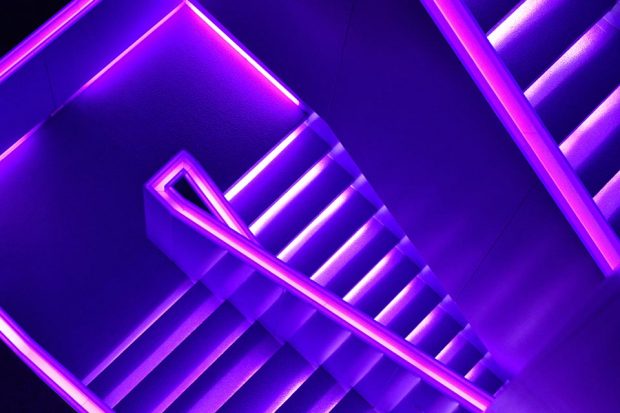 A staircase