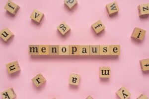 Image spelling 'Menopause'