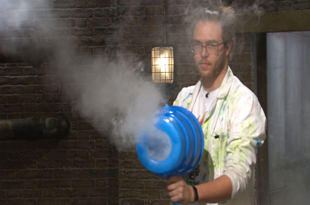 Image of Sub Science owner Marc in the Den.
