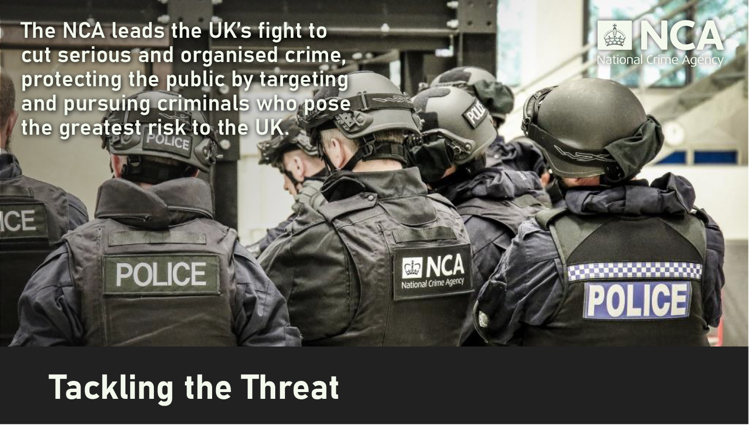 Tackling the Threat Title.