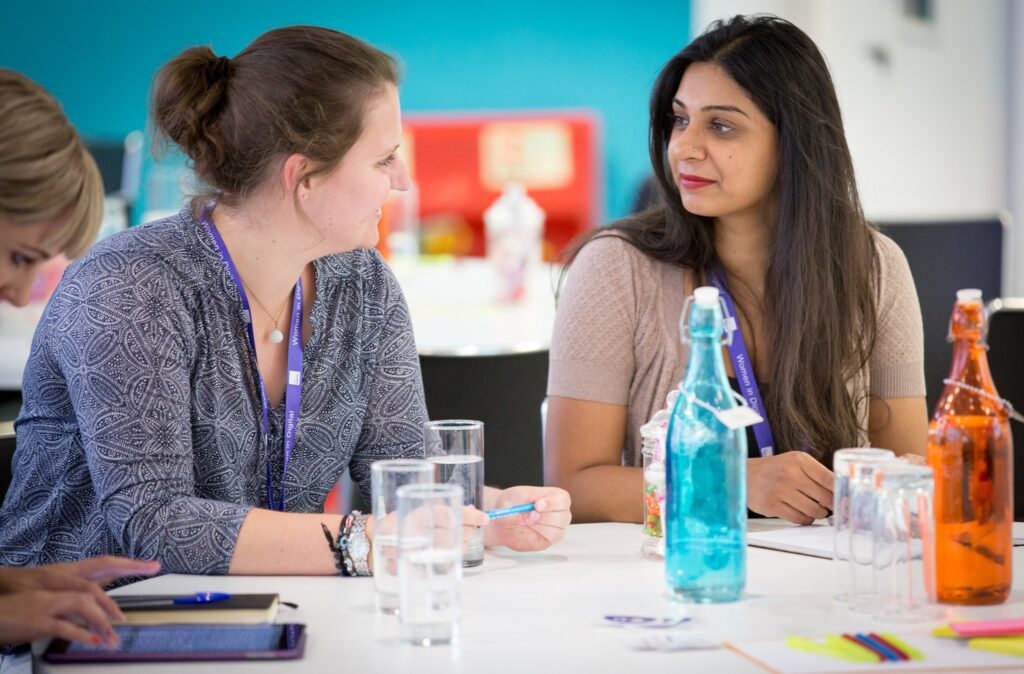 Rachel Collard and Kay Patel at Women in Digital HMRC digital