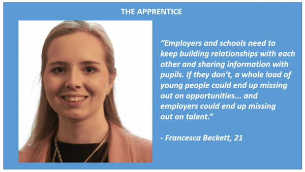 a photo of an apprentice