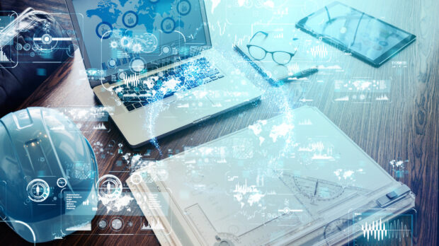Industrial technology concept.