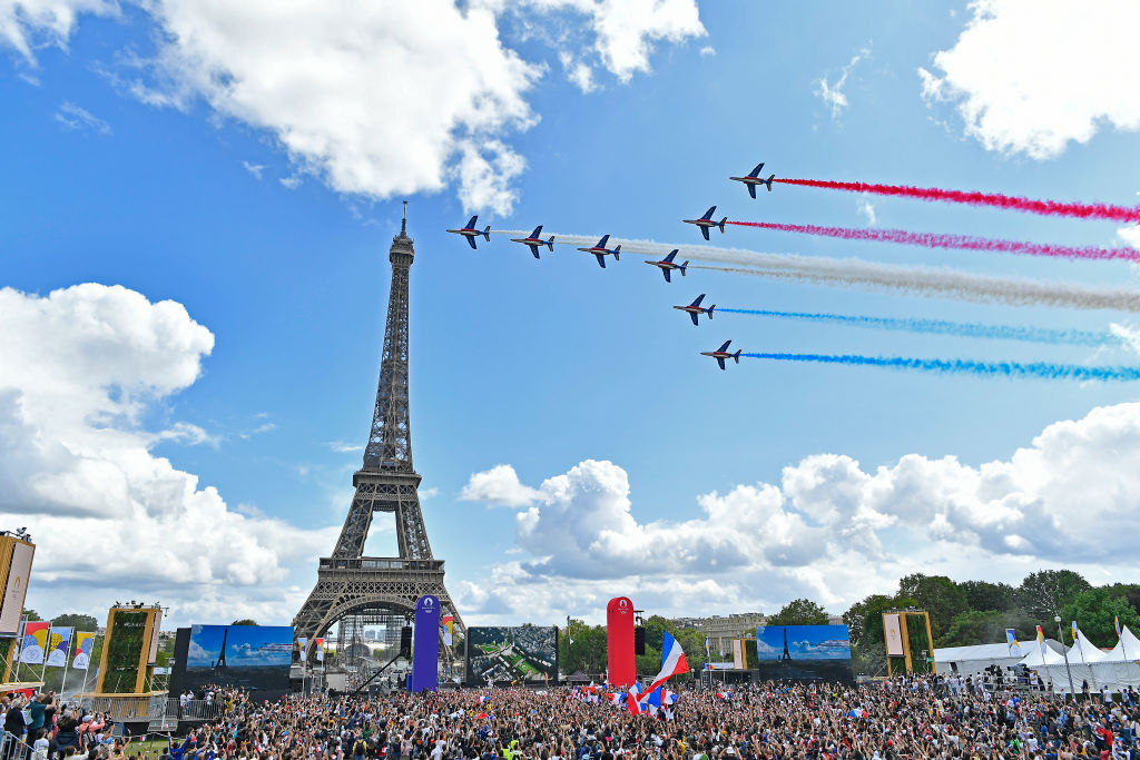 Eiffiel tower in Paris