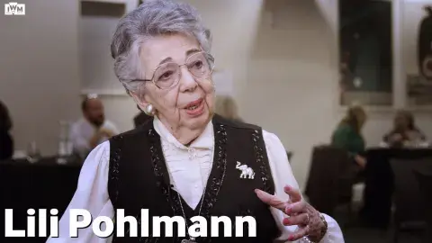 Photograph of Holocaust survivor Lili Pohlmann