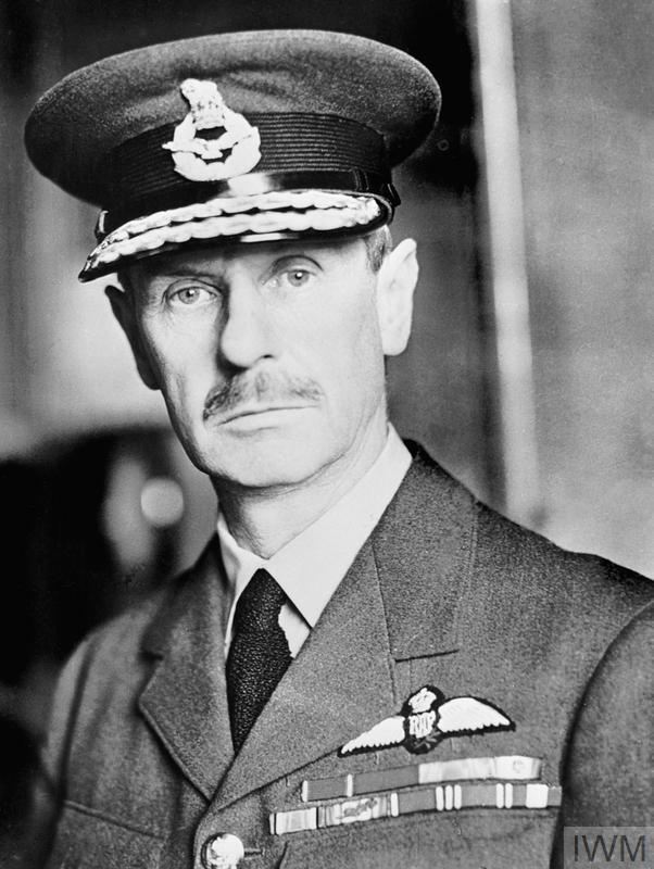 Air Chief Marshal Sir Hugh C T Dowding, Commander in Chief of RAF Fighter Command during the Battle of Britain.
