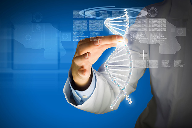 Image of a lab worker