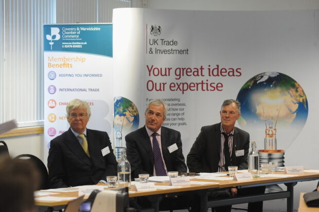 David Burbidge, Sir Tim Cox, Sean Kelly