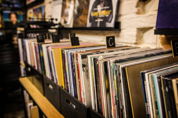 Collection of LP vinyl records