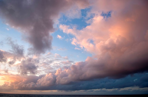 Image of storm brewing in the sky.