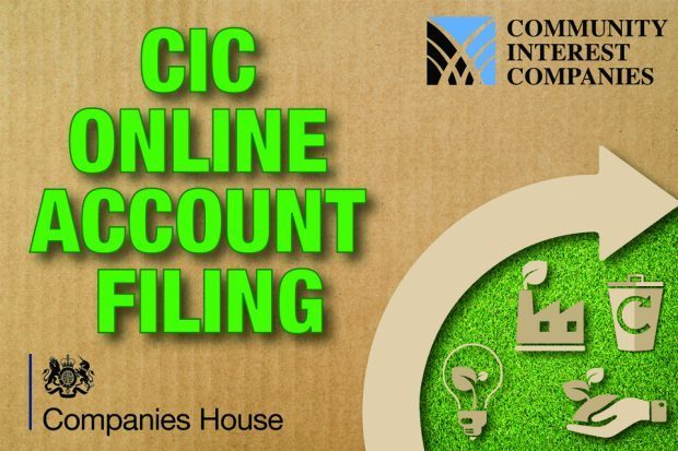 Introducing new online service for Community Interest Company company accounts