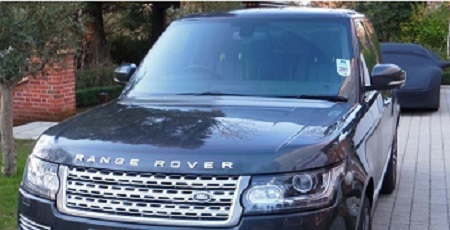 A Picture of a Range Rover bought by Anthony Constantinou