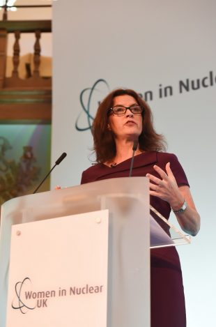 Adrienne Kelbie, CEO at ONR, speaks at WiN 2018 conference
