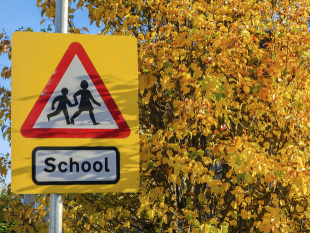 School sign