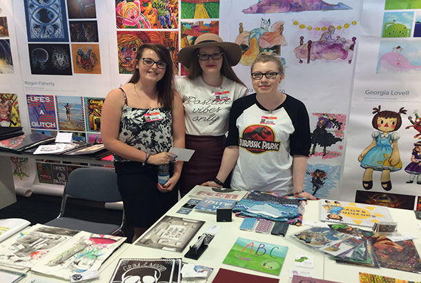 Sunderland University students.