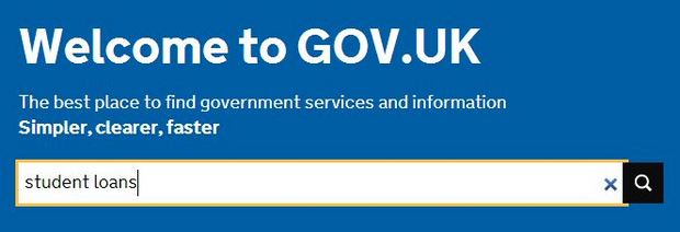 GOV.UK search box