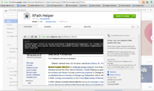 XPath helper from Google Store
