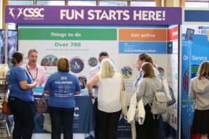CSSC stand at Civil Service Live