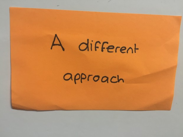 A different approach