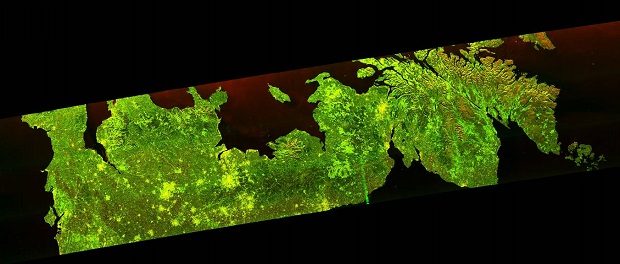 S1 Analysis-ready data scene commissioned from Environment Systems.