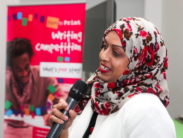 The winner of the 206 Book Challenge Farzana Hakim, who won with her book The Silence of a Deep River. Photo credit: Express Photos
