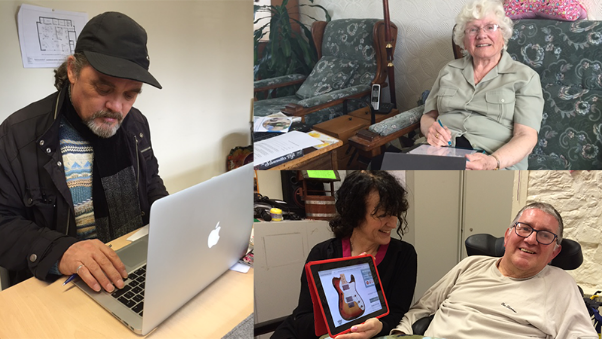 Just a few of the learners who were supported through the project. Photo credit: Tinder Foundation