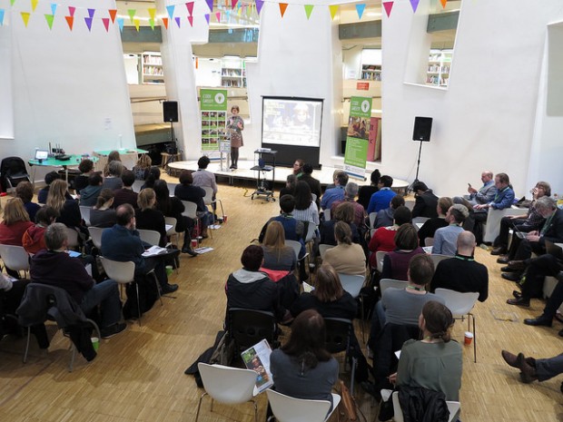 Opening session at Code Green. Photo credit: Ben Lee 