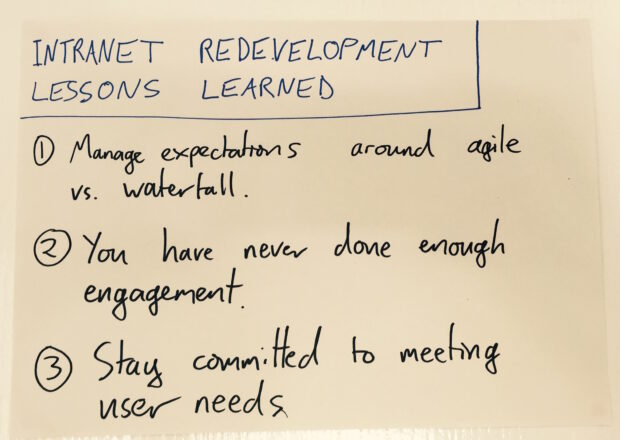 dh intranet redevelopment