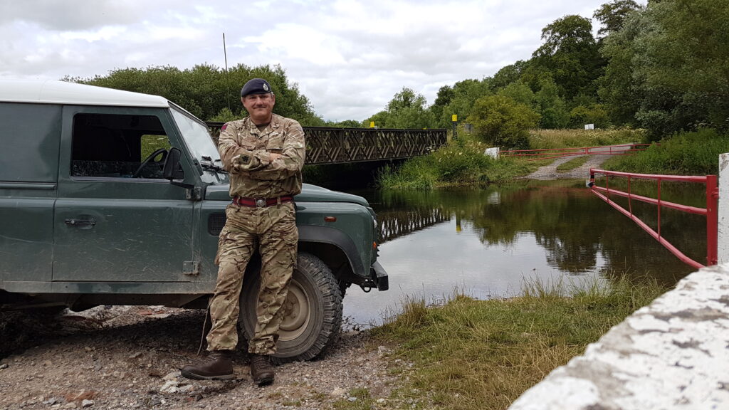 WO1 Kevin Morris is a Training Safety Marshal