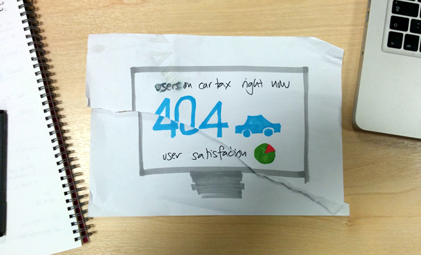 Sketch of data display screen
