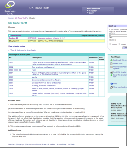 uktt-old-coffee UK trade tarrif old screenshot