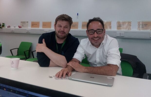 Chris Ferguson, GDS Director for National, International & Research and Paul Maltby, MHCLG Director, Chief Digital Officer