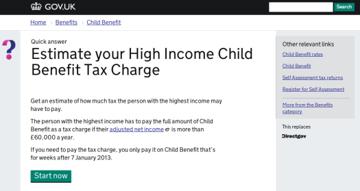 Child Benefit Tax Calculator