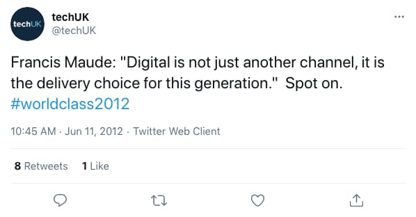 IntellectUK tweeted at 10:45 AM · Jun 11, 2012 (tweet content below)