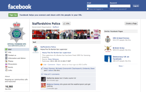 Staffordshire Police Facebook page