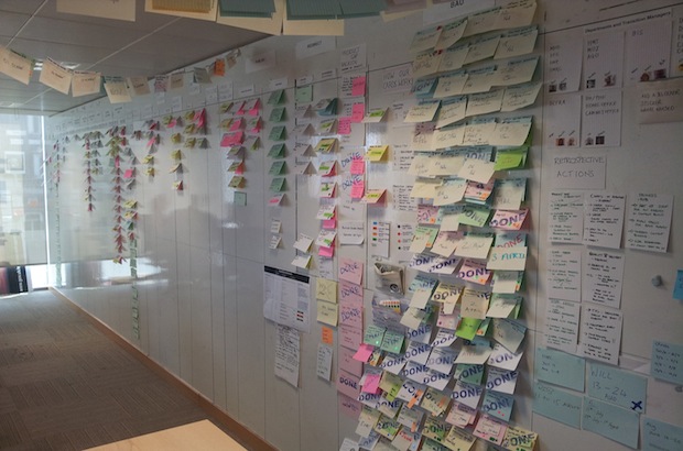 Agile transition wall